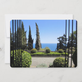 Venster Uitzicht Feestdagenkaart