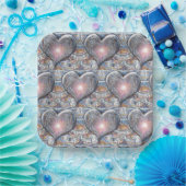 Venster van mijn hart papieren bordje (Feest)