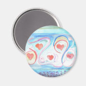 Venster van mijn hartmagneet magneet (Voorkant / Achterkant)