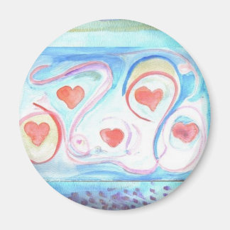 Venster van mijn hartmagneet magneet