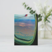 Venster Zitplaats Winnen Briefkaart (Staand voorkant)