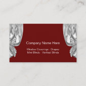 Vensterbehandeling Modes Visitekaartjes (Voorkant)