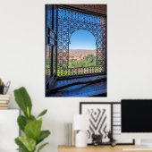 vensterdecoratie poster (Thuiskantoor)