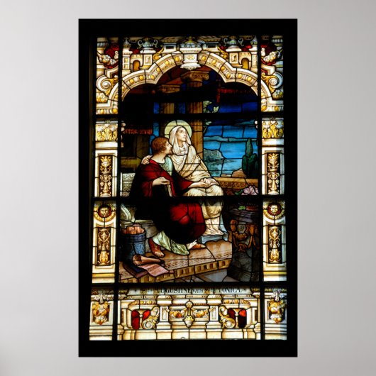 vensterglas poster (Voorkant)