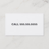 Vensterjaloezie Visitekaartje (Achterkant)