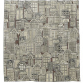 vensternummer douchegordijn (Voorkant)