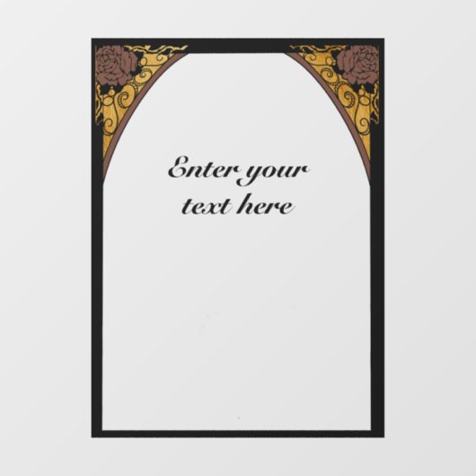 Vensterstickers Raamsticker (Vel)