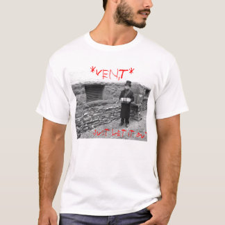 *VENT* backcover mannen t-shirt