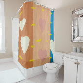 Vent d'amour Douche rideau (En situation)