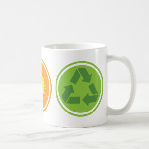 Vent Solaire Recycler Organique Planète Mugs