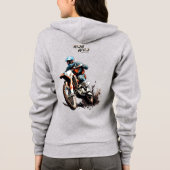 Vent | sweat - shirt à capuche à fermeture éclair  (Dos)