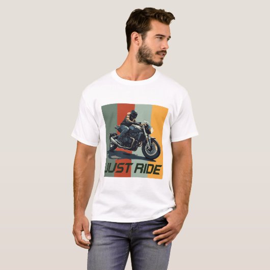 Ventage Motorfiets T-Shirt Design (Voorkant volledig)