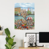 Vente à quai - Poster (Bureau à domicile)