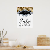 Vente au détail Bijoux de mode Poster satin tufé (Cuisine)