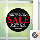 Vente au magasin de détail panneau commercial noir (Maison)