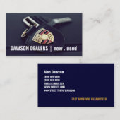 Vente automobile, concessionnaires, Carte de visit (Devant / Derrière)