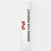 VENTE ! Bannière - 2,5 po x 12 po - Gromme extérie (Vertical)