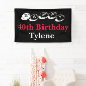 Vente de bannière du 40e anniversaire (En situation)