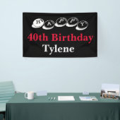 Vente de bannière du 40e anniversaire (Salon professionnel)