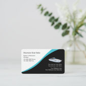 Vente de bateaux Carte de visite moderne (Debout devant)
