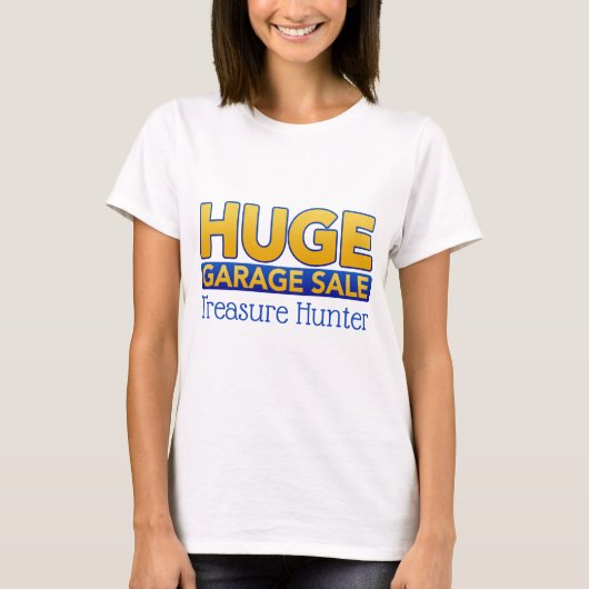 Vente de garage Chasseur de trésor T-shirt (Devant)
