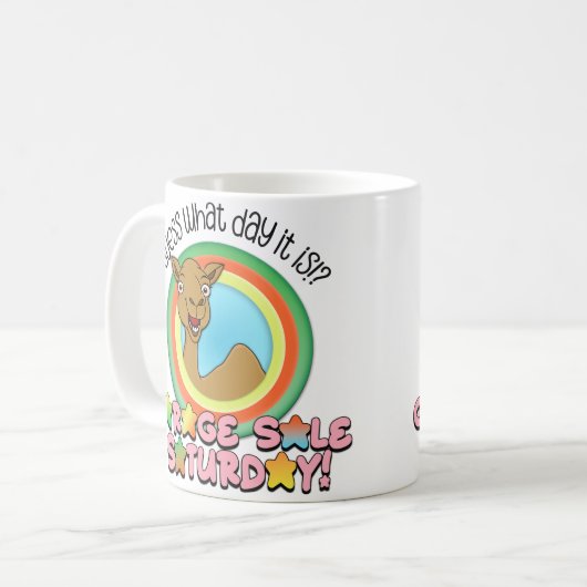 Vente de garage samedi Mug (Devant gauche)