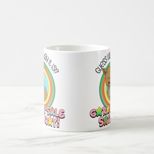 Vente de garage samedi Mug (Centre)