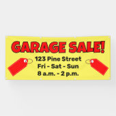 VENTE DE GARAGE SUR MESURE ! Banderole (Horizontal)