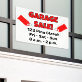 VENTE DE GARAGE SUR MESURE ! Banderole (Bâtiment extérieur)