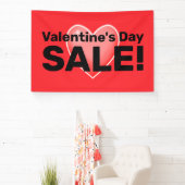 VENTE de la Saint Valentin ! Banderole (Insitu)