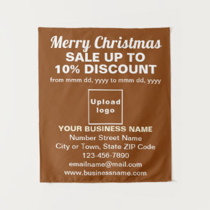 Vente de Noël d'affaires sur Tapisserie Brown