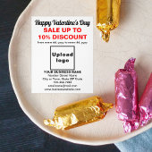 Vente de Saint-Valentin d'affaires sur prospectus 