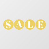 Vente de vitrine de magasin moderne autocollant ja (Feuille)