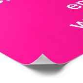 Vente d'Halloween d'affaires sur affiche rose (Coin)