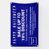 Vente d'Halloween d'affaires sur bannière rectangl (Verticale)