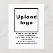 Vente d'Halloween d'affaires sur prospectus blanc (Dos)