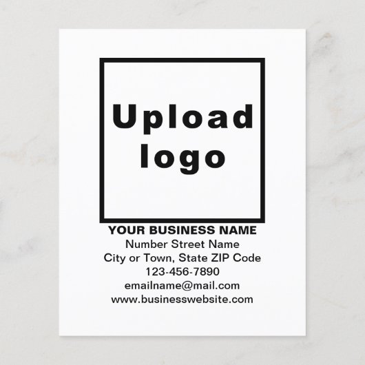 Vente d'Halloween d'affaires sur prospectus blanc (Dos)