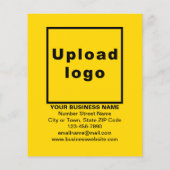 Vente d'Halloween d'affaires sur un prospectus jau (Dos)