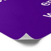 Vente d'Halloween d'affaires sur une affiche viole (Coin)