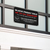 Vente du Black Friday sur une bannière rectangle n (Bâtiment extérieur)