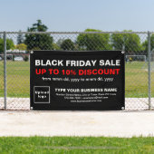 Vente du Black Friday sur une bannière rectangle n (Insitu)