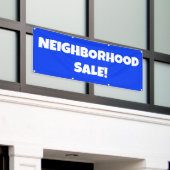 VENTE DU QUARTIER ! Banderole (Bâtiment extérieur)