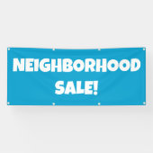 VENTE DU QUARTIER ! Banderole (Horizontal)