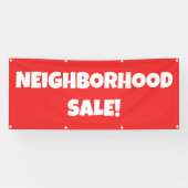 VENTE DU QUARTIER ! Banderole (Horizontal)