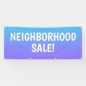 VENTE DU QUARTIER ! Banderole (Horizontal)