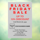 Vente du vendredi noir affaires Autocollant de fen (Feuille 3)