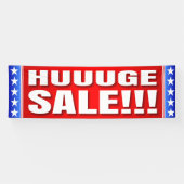 VENTE ÉNORME de BANNIÈRE - 2,5' x8 (Horizontal)