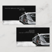 Vente et Carte de visite de vente automatiques du  (Devant / Derrière)