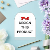 VENTE ! Invitations acryliques - Arch Frosted (Insitu (Mariage))