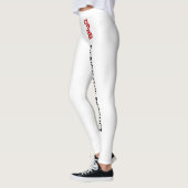 VENTE ! Leggings - Longueur complète - Blanc - Per (Gauche)